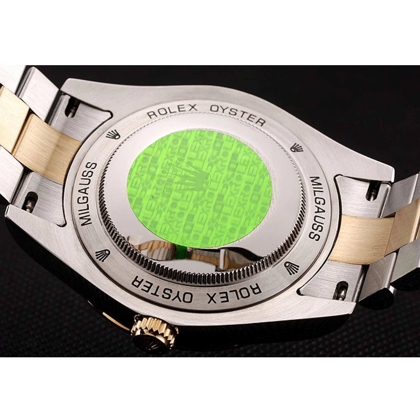 Aaa replica watch Bracelet Day-Date Two Diamond Gold Steel White Rolex Case Dial Swiss Stainless Tone 1453972 0821